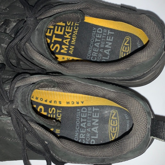 Keen Dry Waterproof Black Suede Sneakers Shoes Men’s Size 12 main image 5